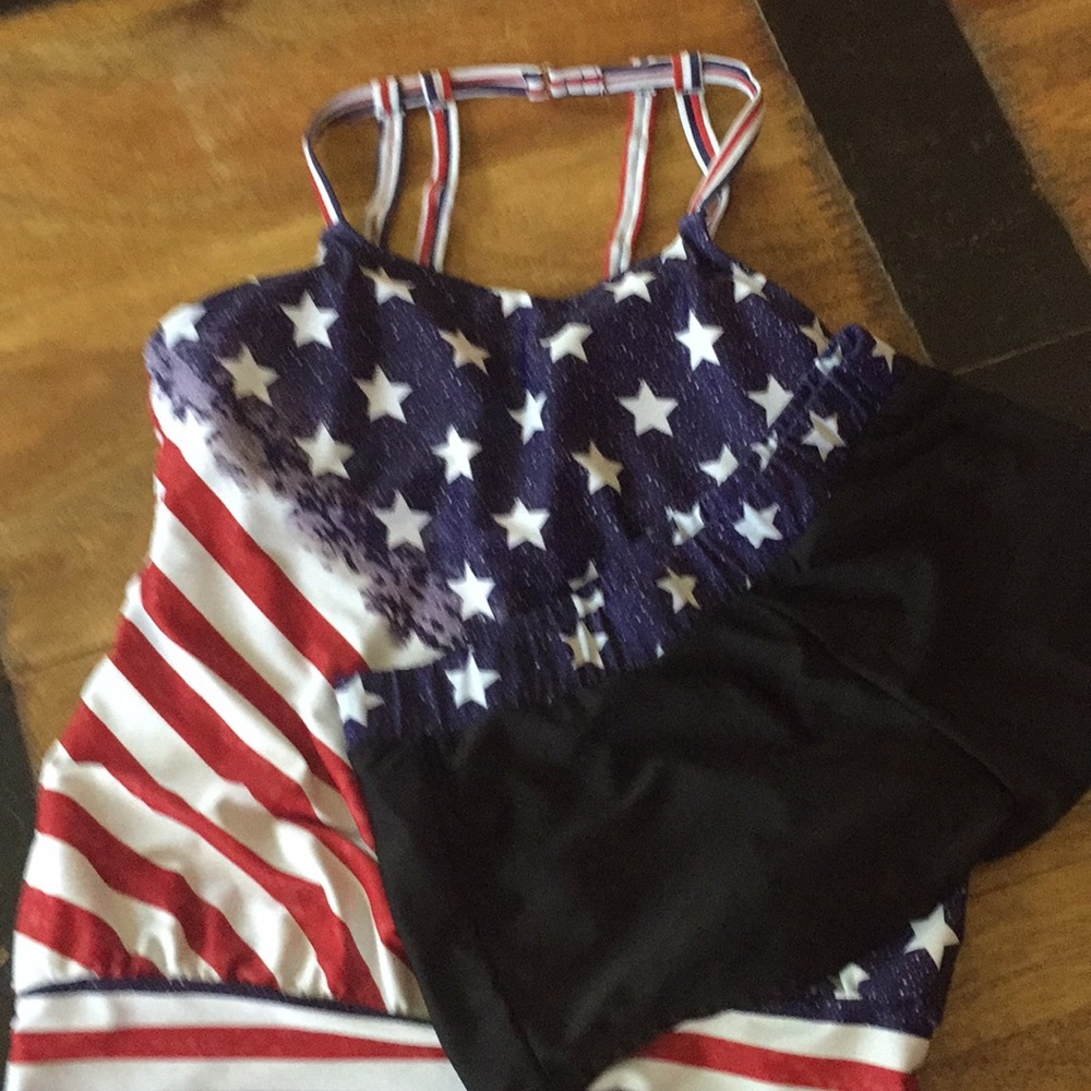 4th of July Tankini Swim Suit